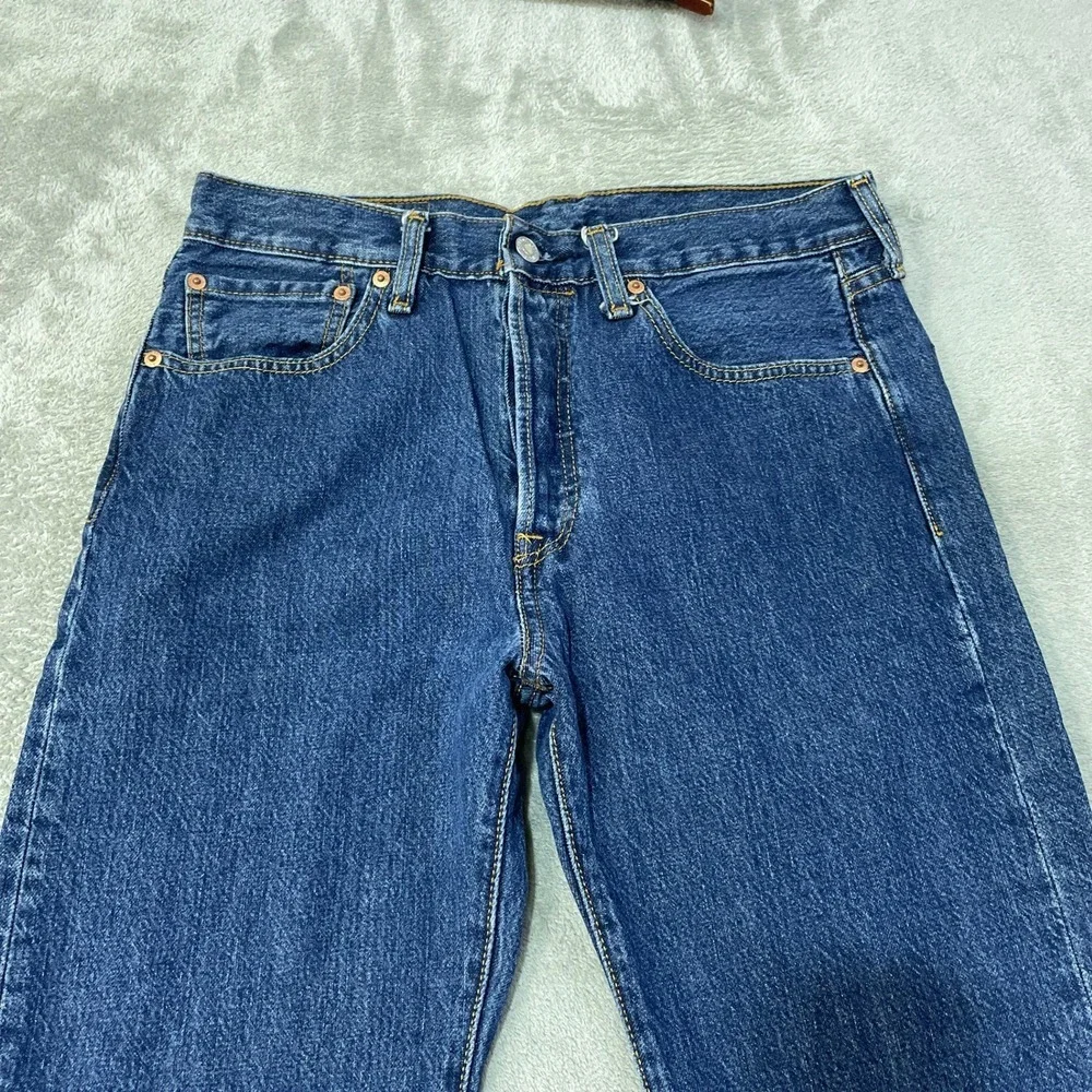 NWOT Levi's 501 Original Fit Jeans Men's 31x30 Blue Straight Leg Button Fly